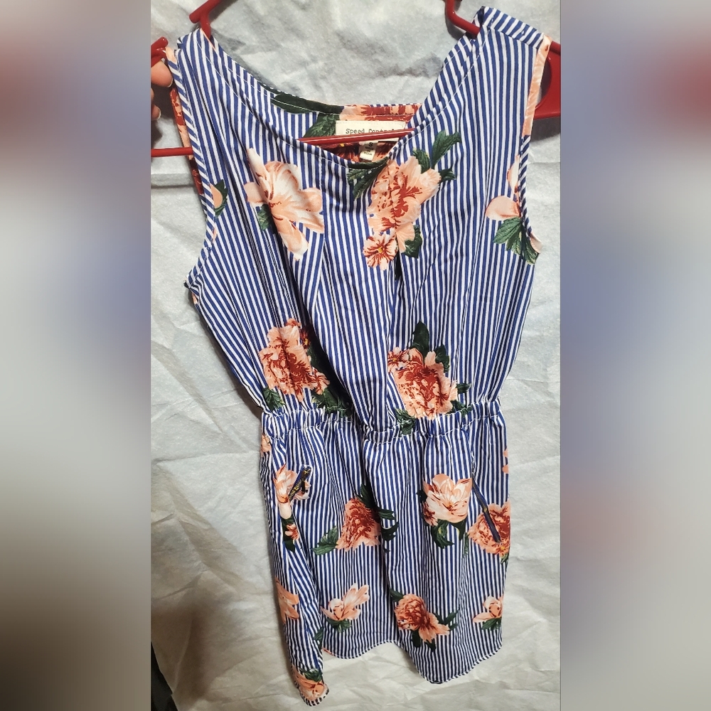 Speed Control New York floral dress, size S
